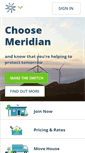 Mobile Screenshot of meridianenergy.co.nz